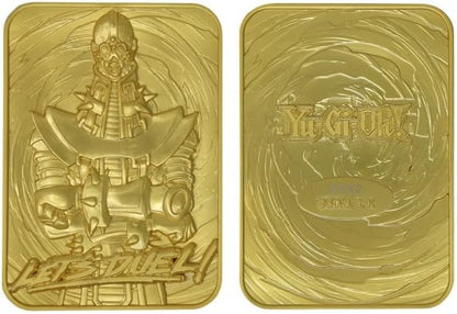 Yu-Gi-Oh! Carta 3D Placcata in Oro 24 Carati - Jinzo (Edizione Limitata