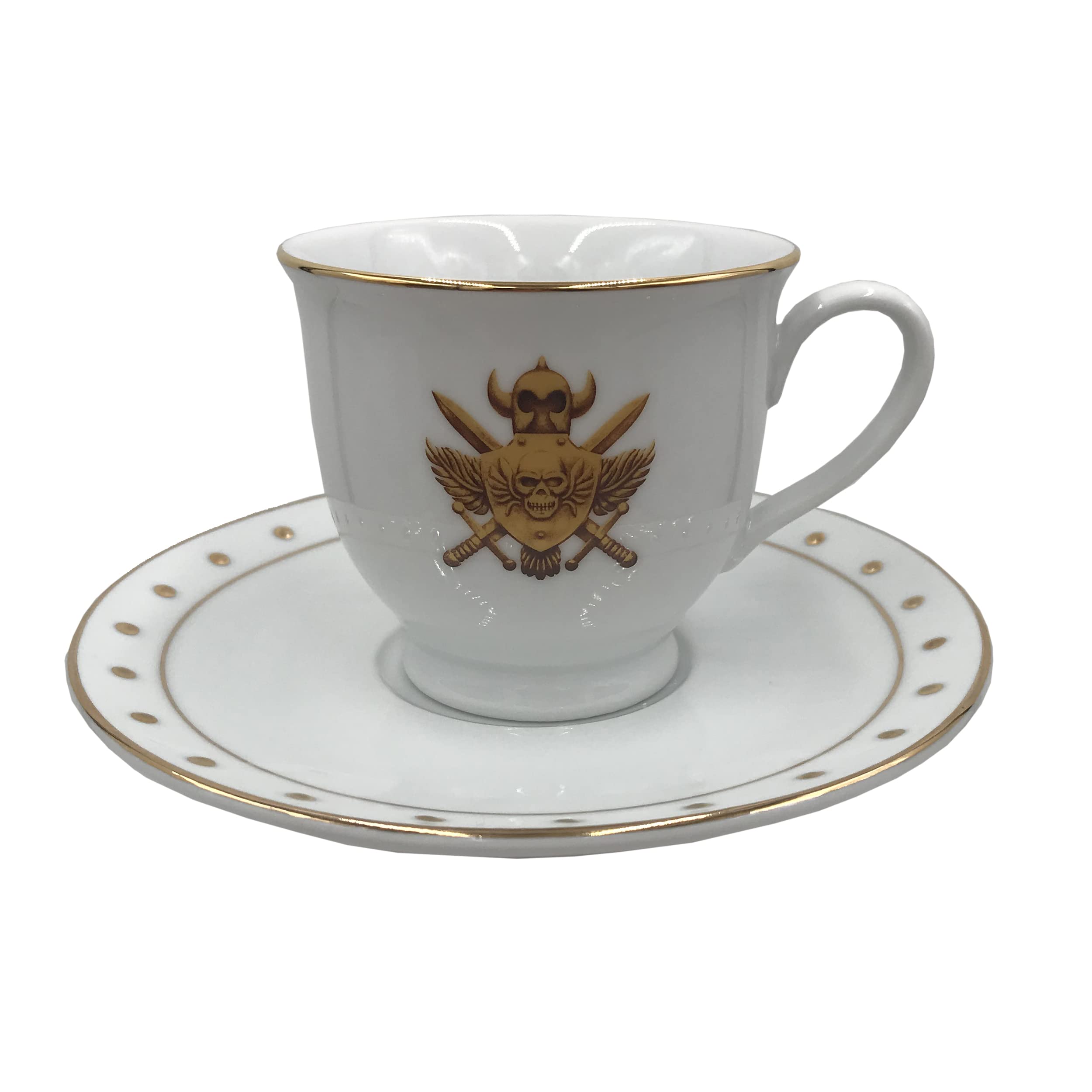 Factory Entertainment Masters of The Universe Revelation Castle Grayskull Crest Porcelain Cup and Saucer Set
