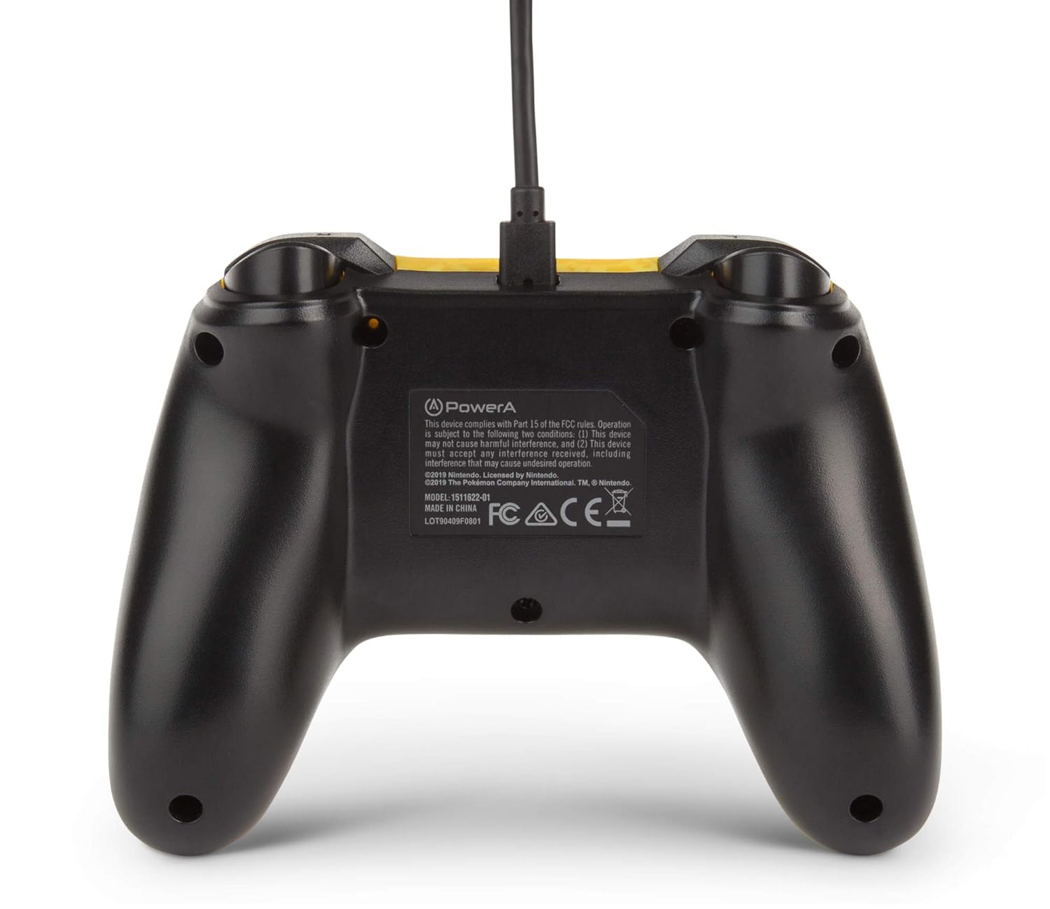 PowerA Wired Controller for Nintendo Switch - Pokémon: Pikachu Silhouette