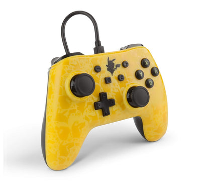 PowerA Wired Controller for Nintendo Switch - Pokémon: Pikachu Silhouette