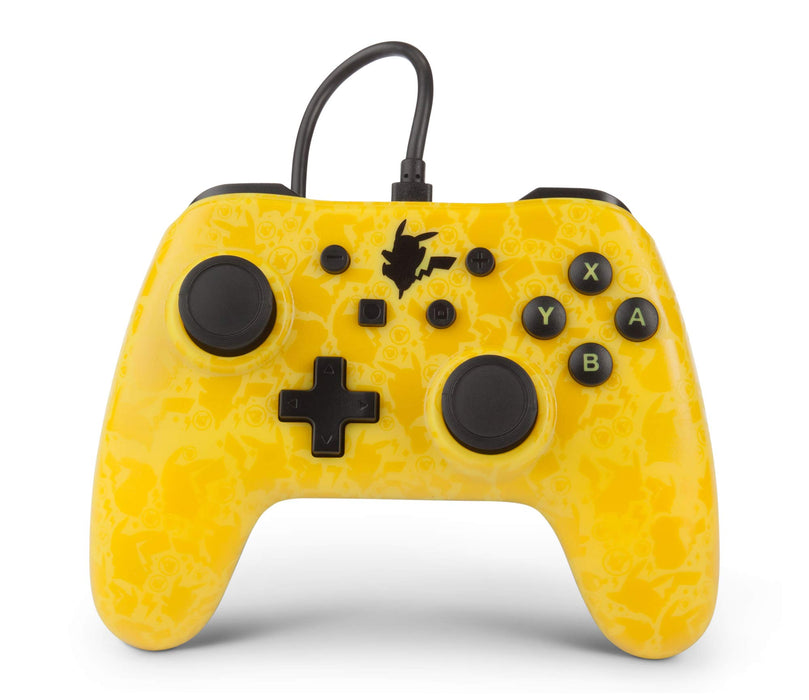 PowerA Pokemon Wired Controller For Nintendo Switch - Pikachu Silhouette (Nintendo Switch