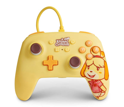 PowerA Enhanced Wired Controller For Nintendo Switch - Animal Crossing: Isabelle, Gamepad, Wired Video Game Controller, Gaming Controller (Nintendo Switch
