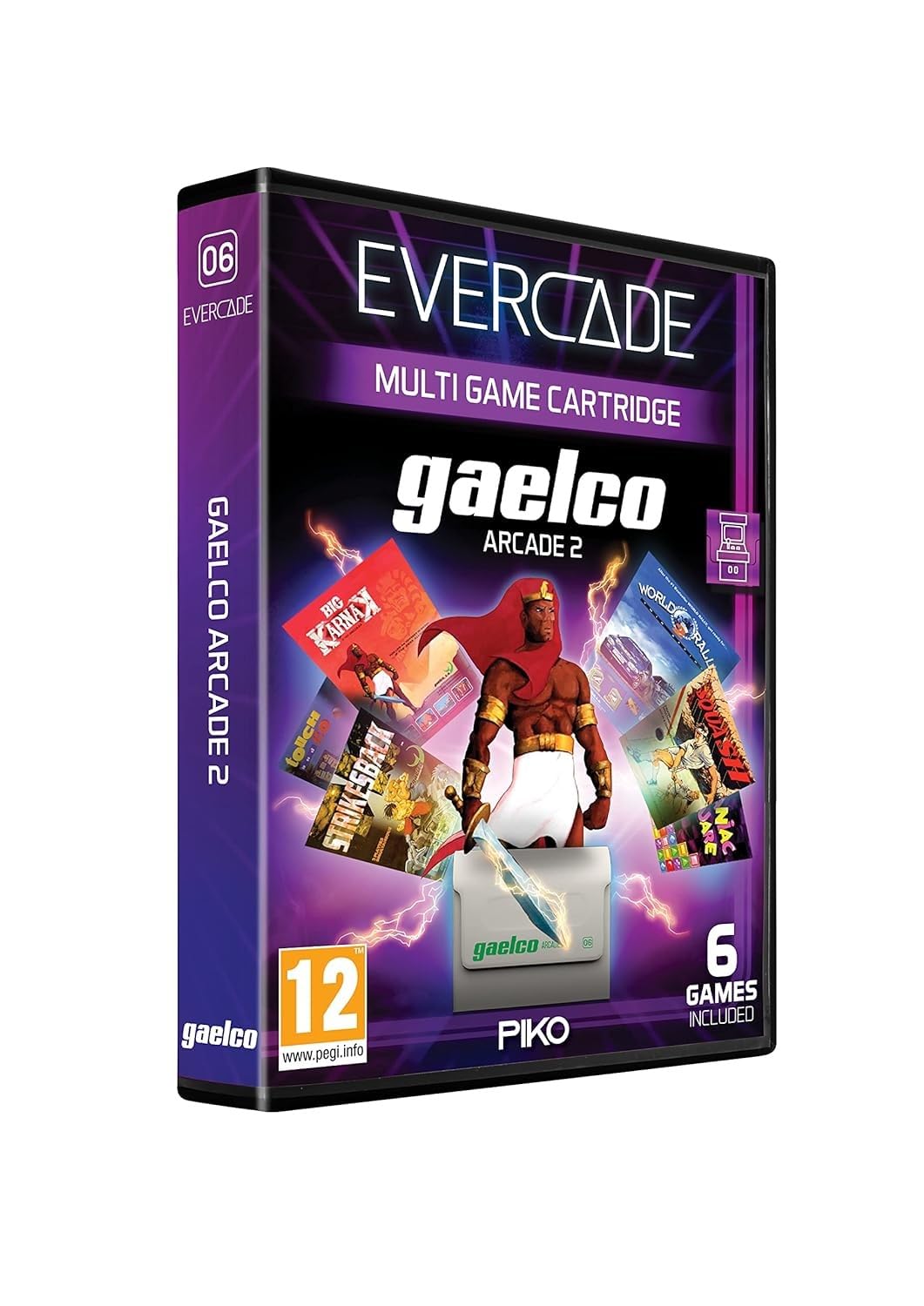 Evercade Gaelco (Piko) Arcade Cartridge 2