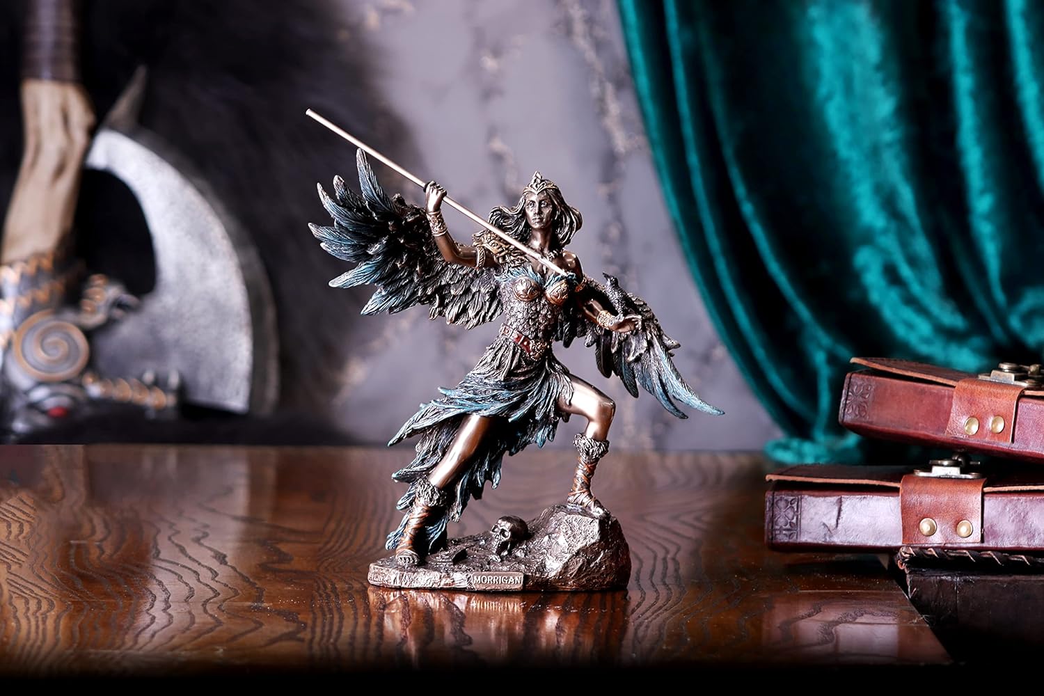 Nemesis Now Morrigan-Celtic Phantom Queen 22cm, Bronze