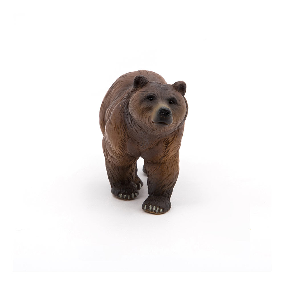PAPO Wild Animal Kingdom Pyrenees Bear Toy Figure, Brown (50032)