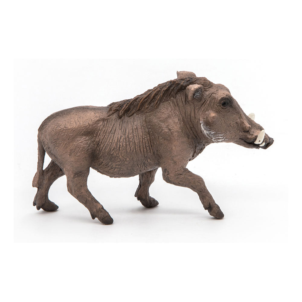 PAPO Wild Animal Kingdom Warthog Toy Figure, Brown (50180)