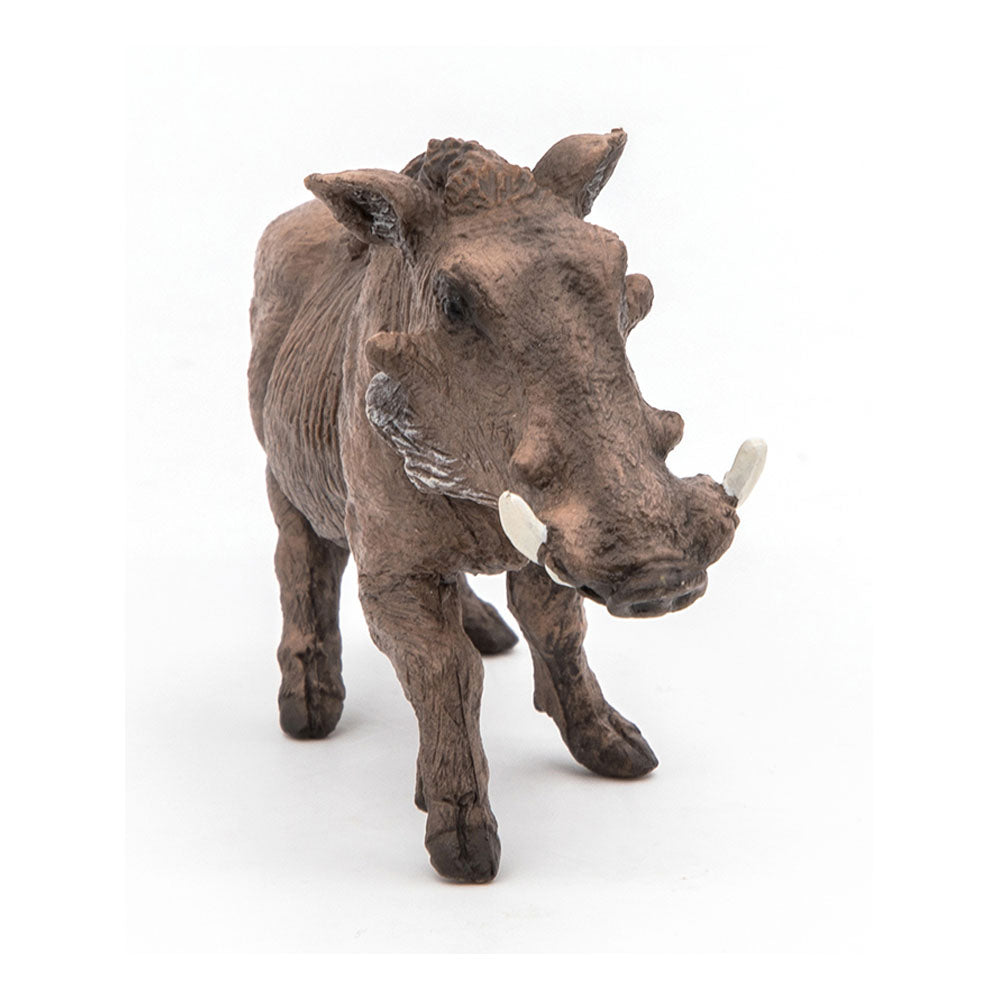 PAPO Wild Animal Kingdom Warthog Toy Figure, Brown (50180)