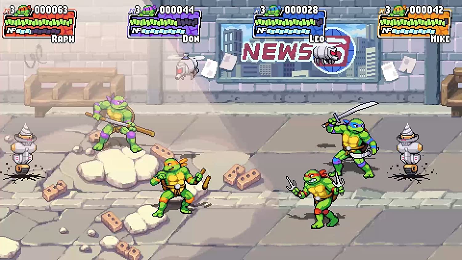 Teenage Mutant Ninja Turtles: Shredders Revenge (PS4) PlayStation 4