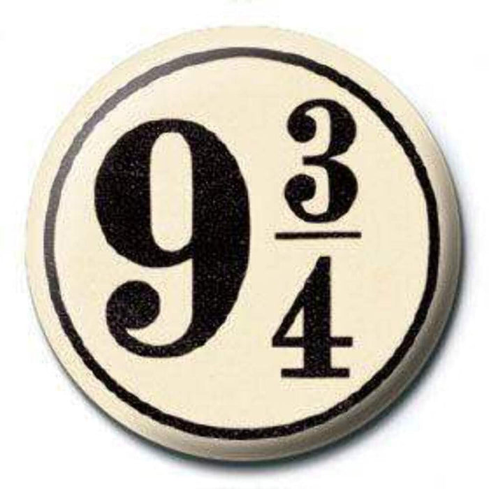 Harry Potter 9 3/4 Badge