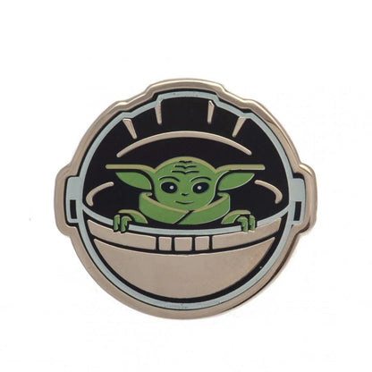 Star Wars: The Mandalorian Enamel Pin Badge (Asset Pod Design) 8cm x 1.5cm x 10.5cm - Official Merchandise