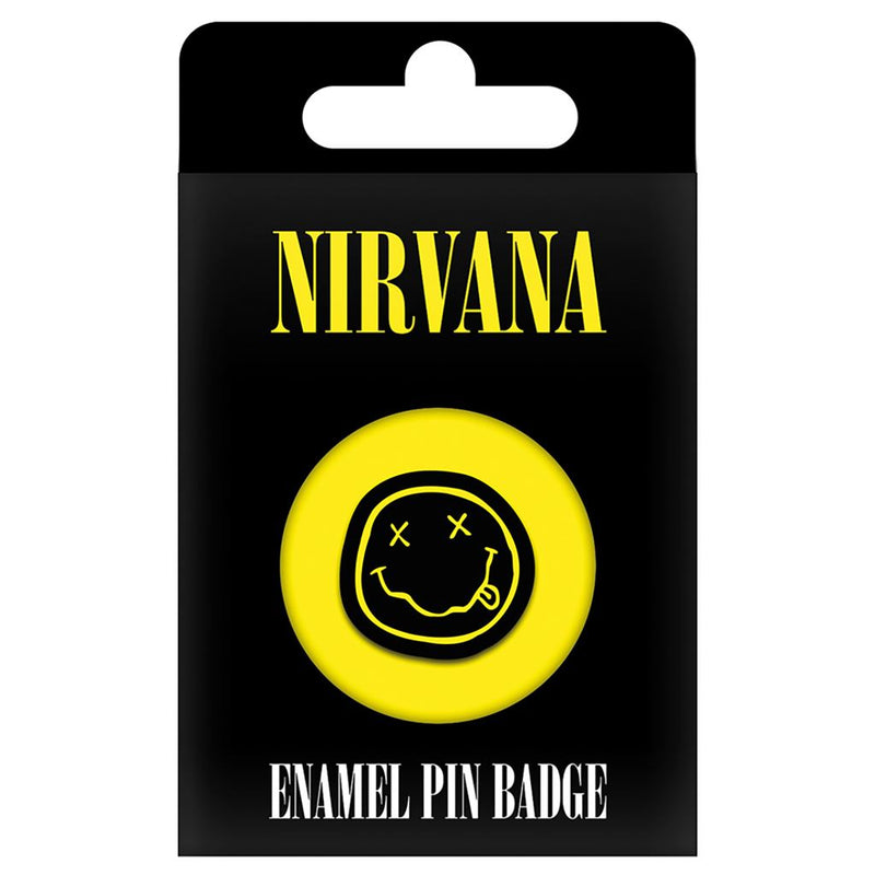 Nirvana: Pyramid - Smiley (Enamel Pin Badge / Spilla Smaltata)