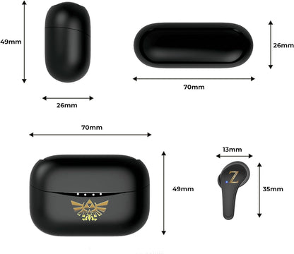 OTL Technologies ZD0855 Zelda TWS Wireless Earphones with Charging Case