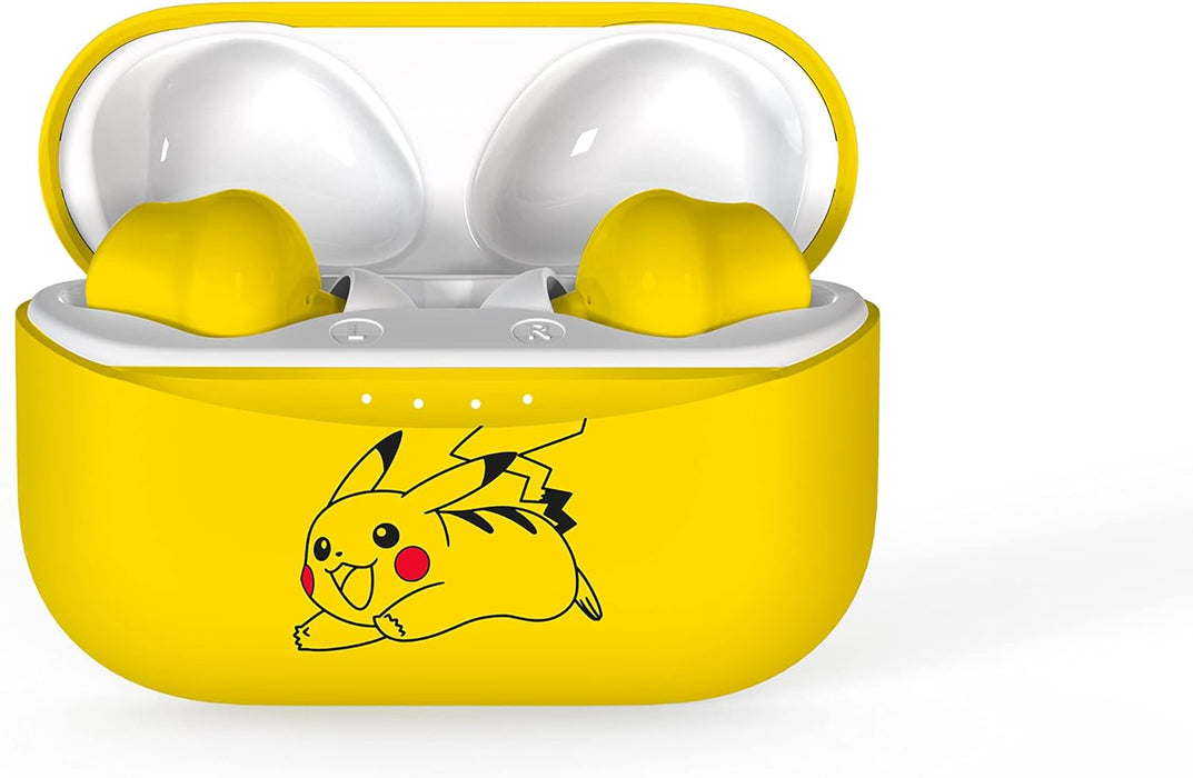 OTL Technologies PK0859 Pokemon Pikachu TWS Wireless Earphones with Charging Case Yellow