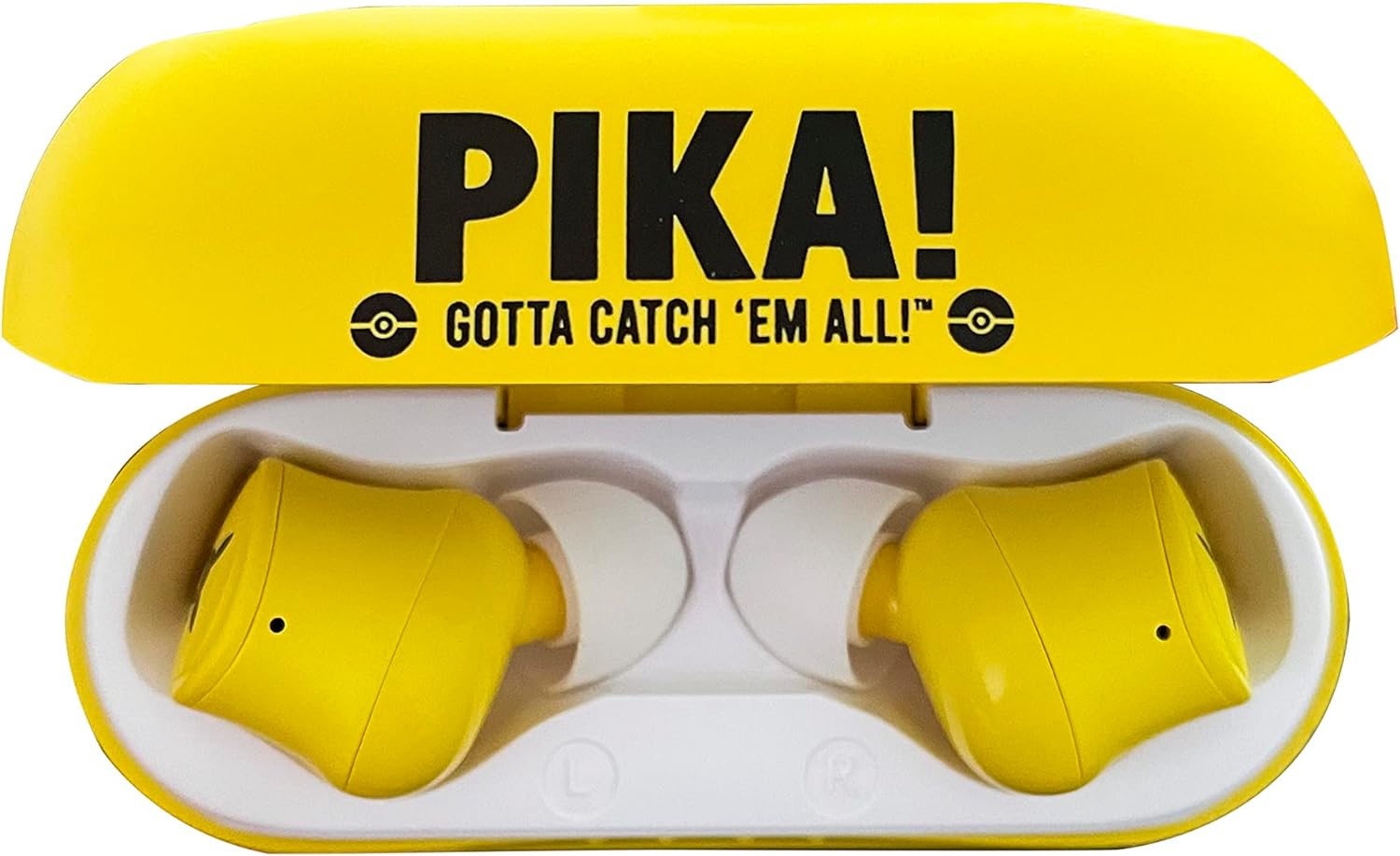OTL Technologies PK0859 Pokemon Pikachu TWS Wireless Earphones with Charging Case Yellow