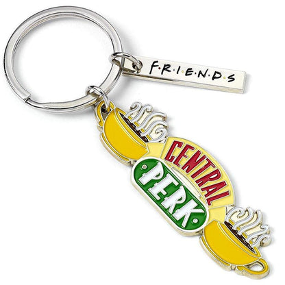 The Carat Shop Official Friends Central Perk Keyring, Yellow