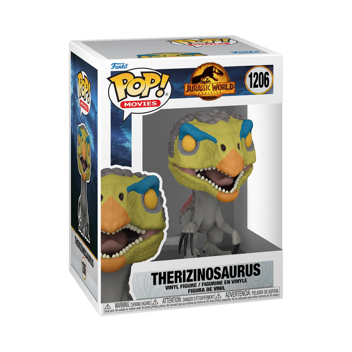 Funko Pop! Movies: JW3 - Slasher Dino - Therizinosaurus - Jurassic Park - Collectable Vinyl Figure - Gift Idea - Official Merchandise - Toys for Kids & Adults - Movies Fans
