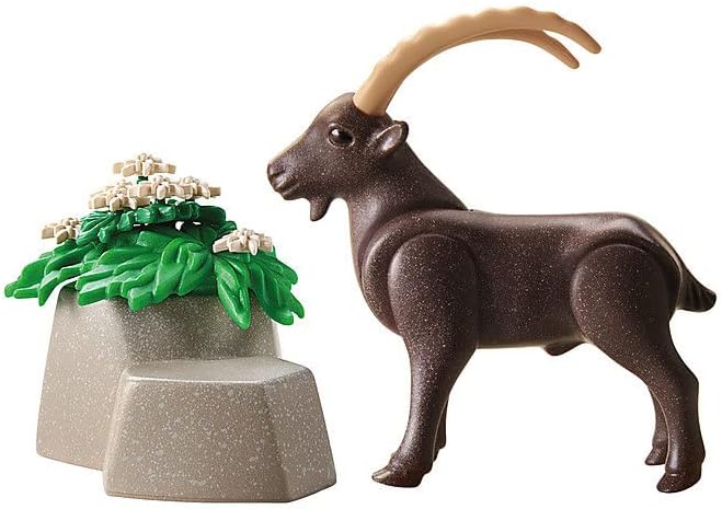 Playmobil 71050 Wiltopia Ibex, Animal Toy, Sustainable Toys, Fun Imaginative Role-Play, PlaySets Suitable for Children Ages 4+