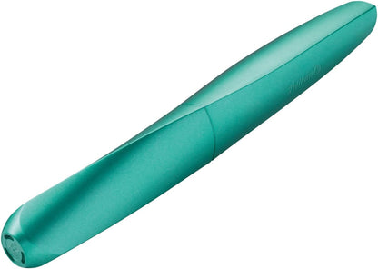 Pelikan Twist Cold Alaska M Fountain Pen for Right and Left-Handed Users