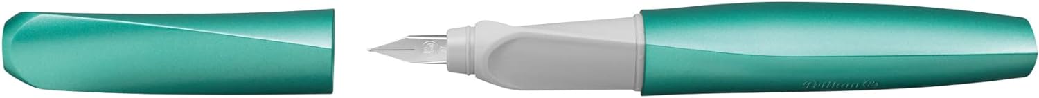 Pelikan Twist Cold Alaska M Fountain Pen for Right and Left-Handed Users