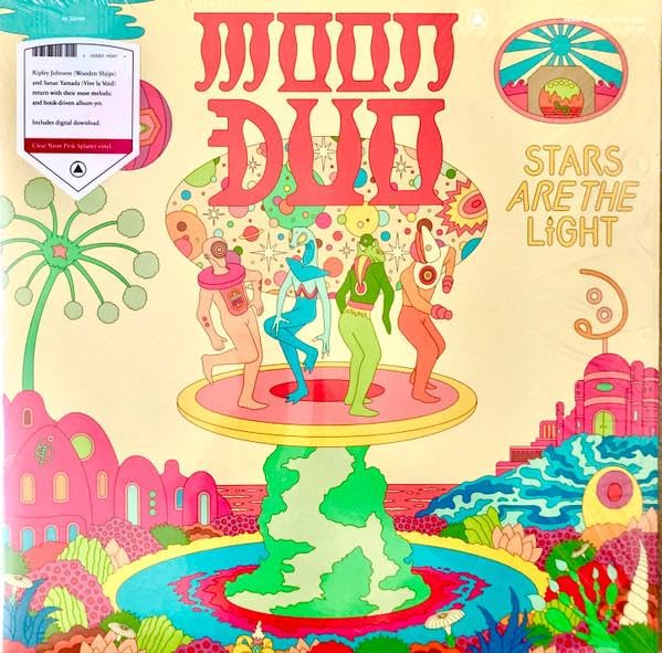 STARS ARE THE LIGHT (CLEAR WITH NEON PINK)