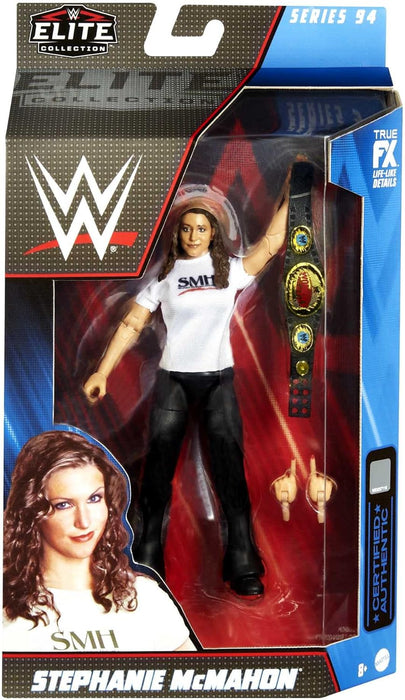 WWE Stephanie McMahon Elite Collection Action Figure, 6-inch Posable Collectible Gift for WWE Fans Ages 8 Years Old & Up