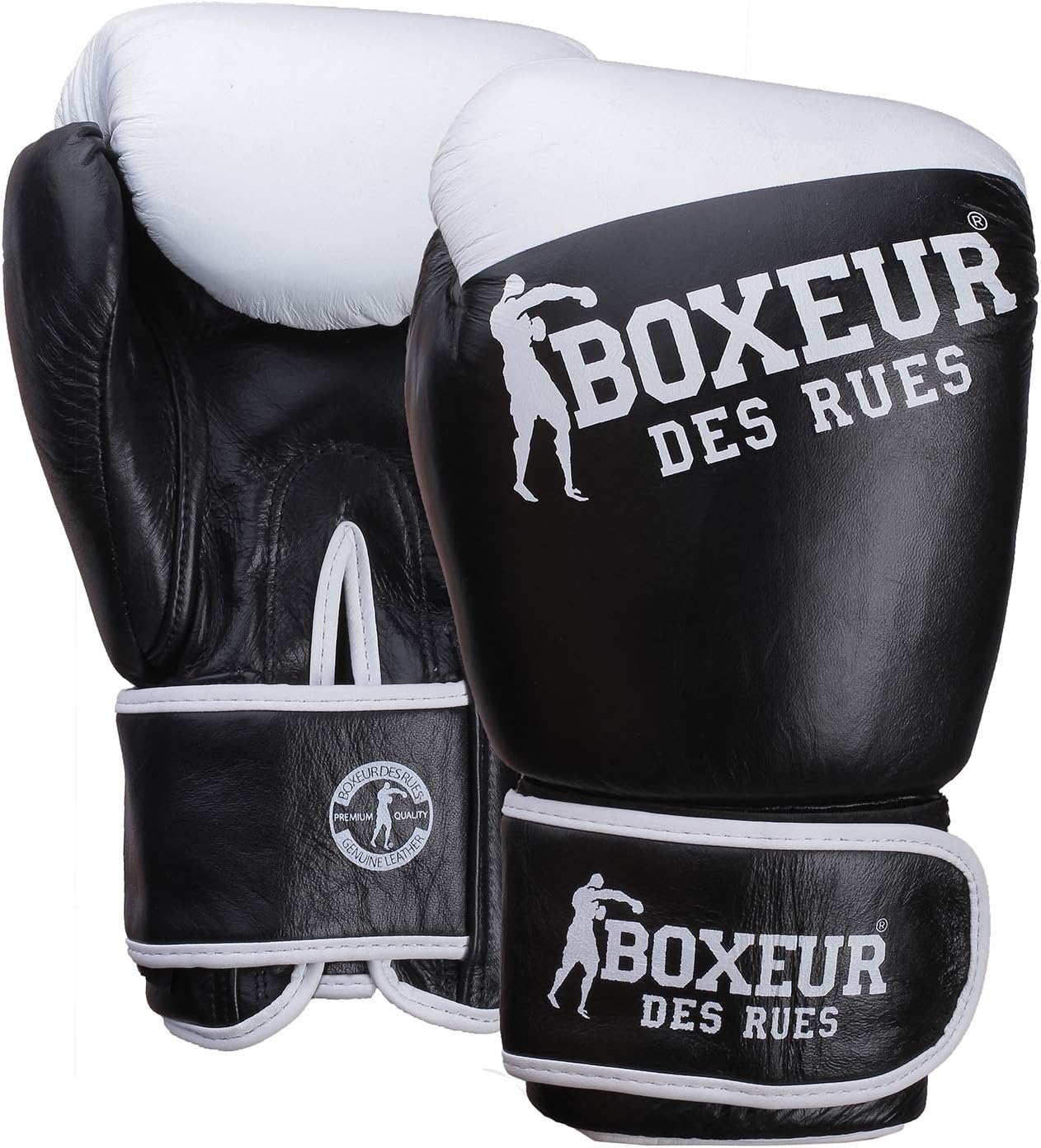 BOXEUR DES RUES - Basic Gloves, Unisex 14 OZ Black