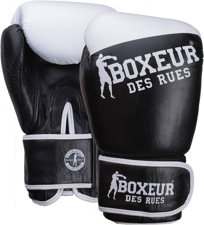 BOXEUR DES RUES - Basic Gloves, Unisex 14 OZ Black