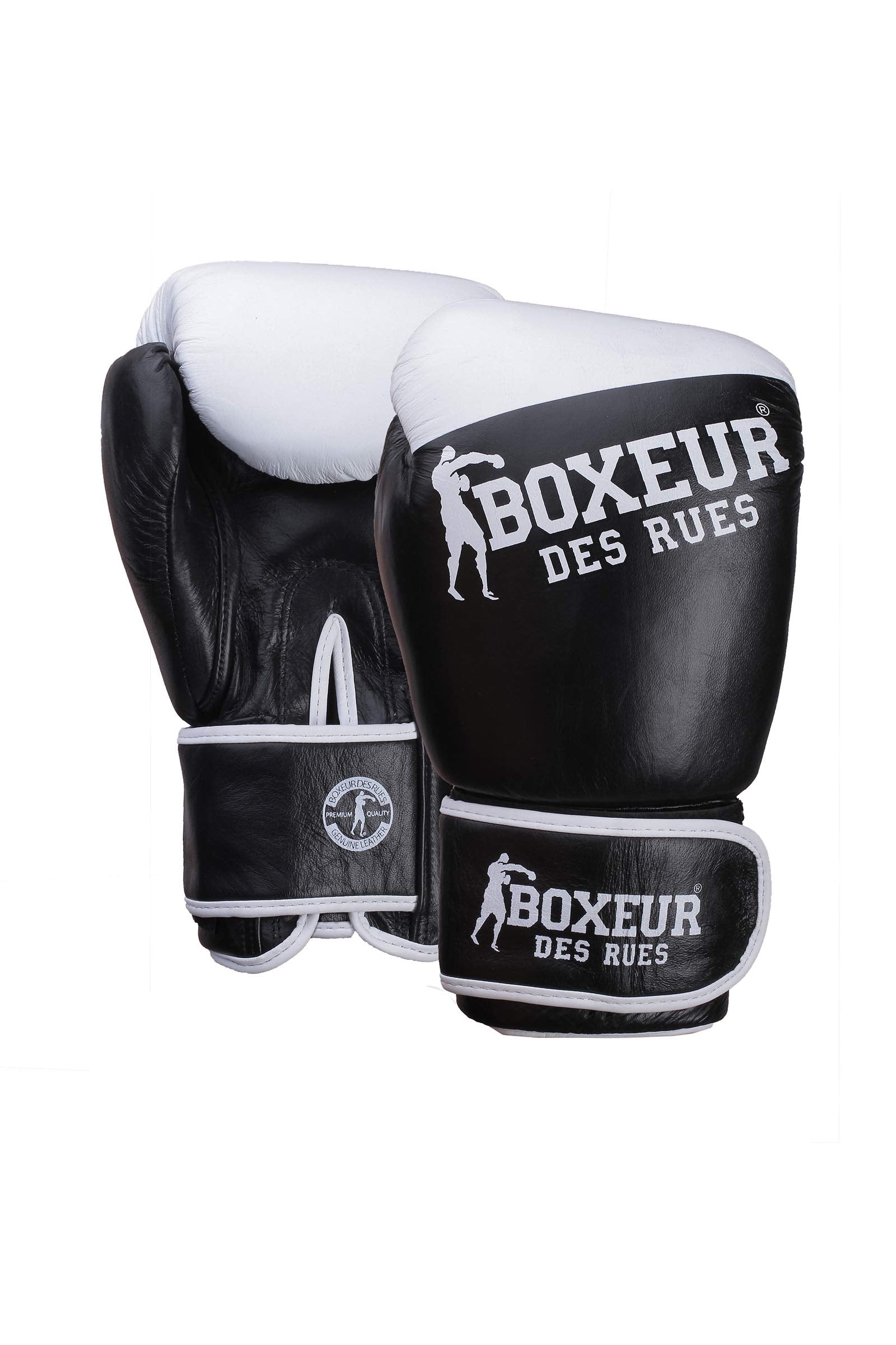BOXEUR DES RUES - Basic Gloves, Unisex 14 OZ Black