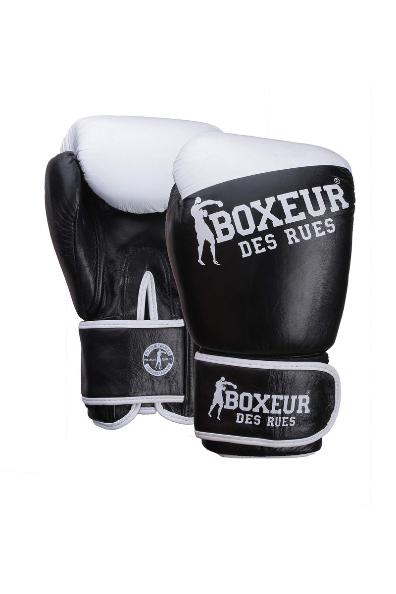 BOXEUR DES RUES - Basic Gloves, Unisex 14 OZ Black