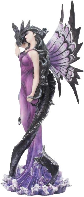 Nemesis Now Guardians Embrace Small Figurine 29cm Purple