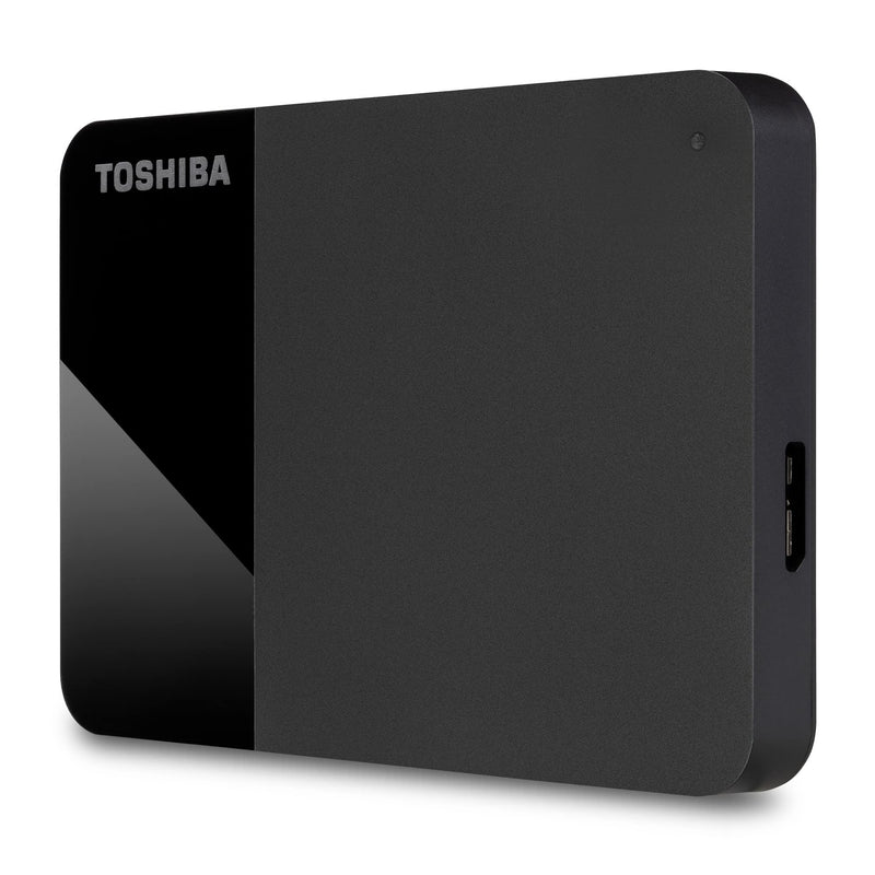 Toshiba 2TB Canvio Ready – 2.5 inch Portable External Hard Drive with SuperSpeed USB 3.2 Gen 1, Compatible with Microsoft Windows 7, 8 and 10, Black (HDTP320EK3AA