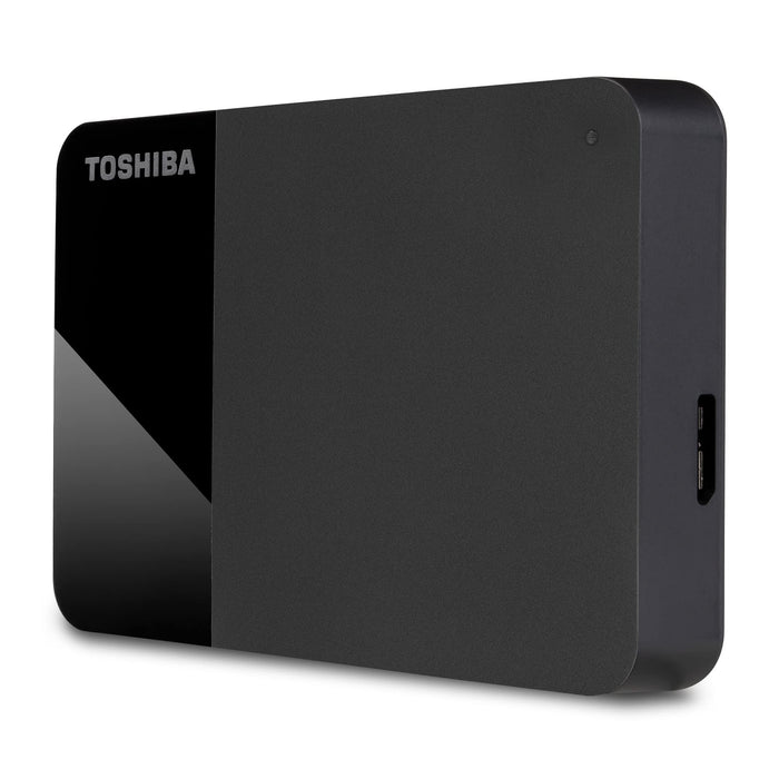 Toshiba 4TB Canvio Ready – 2.5 inch Portable External Hard Drive with SuperSpeed USB 3.2 Gen 1, Compatible with Microsoft Windows 7, 8 and 10, Black (HDTP340EK3CA