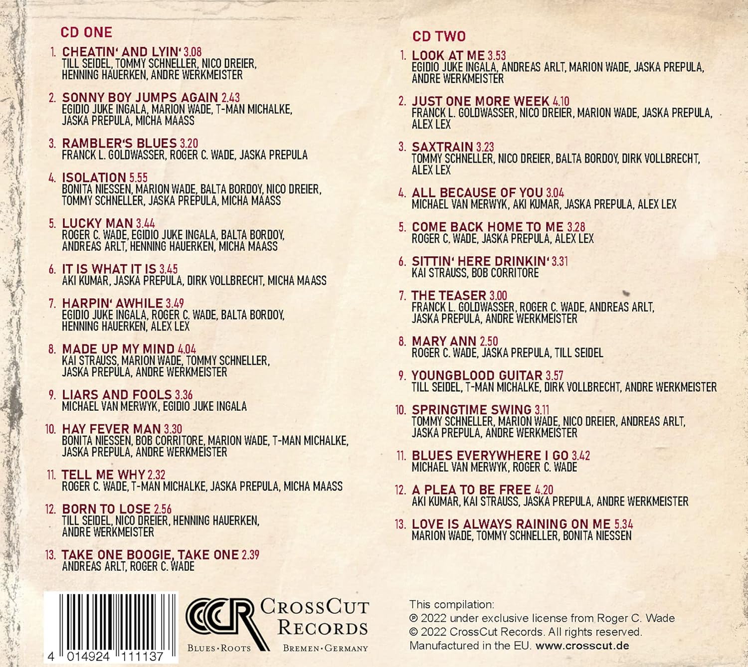 Lockdown Sessions 2: Hot Blues & Boogie To Fight That Cabin Fever