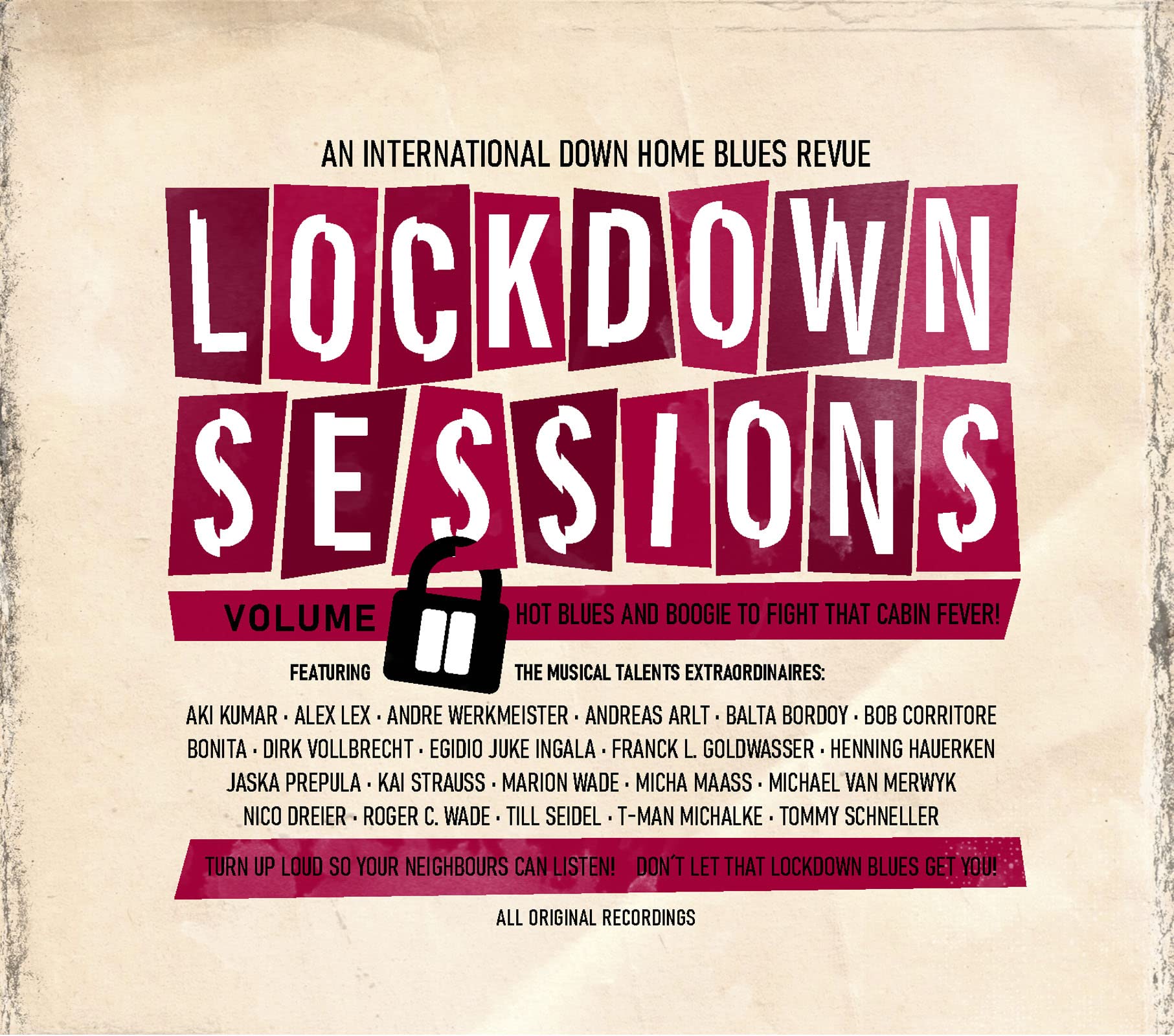 Lockdown Sessions 2: Hot Blues & Boogie To Fight That Cabin Fever
