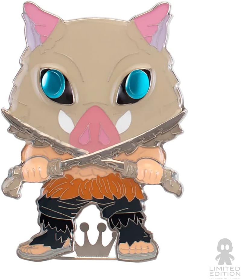 Funko Pop! Sized Pins: Demon Slayer - Insuke Hasib (Styles May Vary, Chance of Chase Variant)