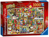 Ravensburger Curious Cupboards No. 4 The Christmas Cupboard Jigsaw Puzzles 1000 Pieces for Adults and Kids Age 12 Years Up