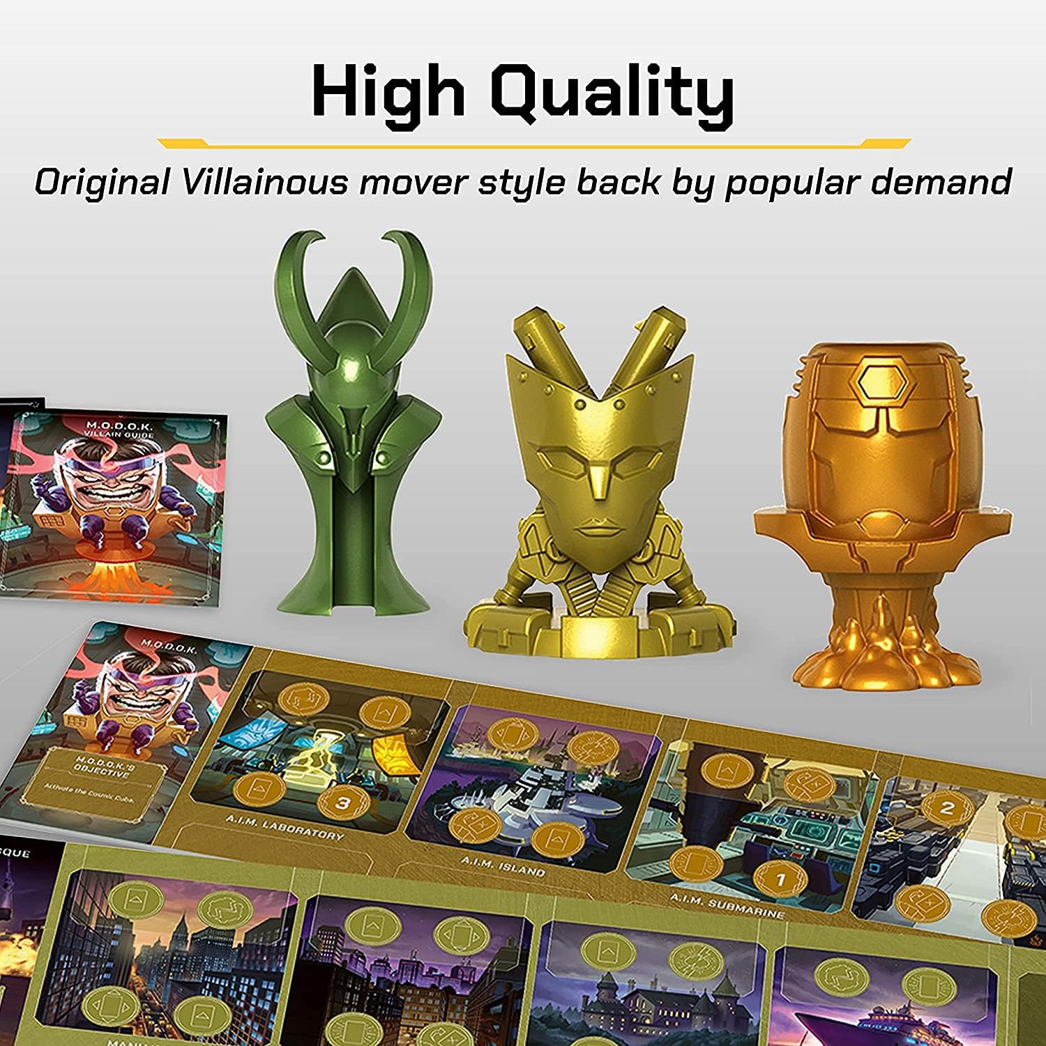 Ravensburger Marvel Villainous Mischief & Malice - Strategy Board Games for Adults and Kids Age 12 Years Up - Can Be Played as a Stand-Alone or Expansion