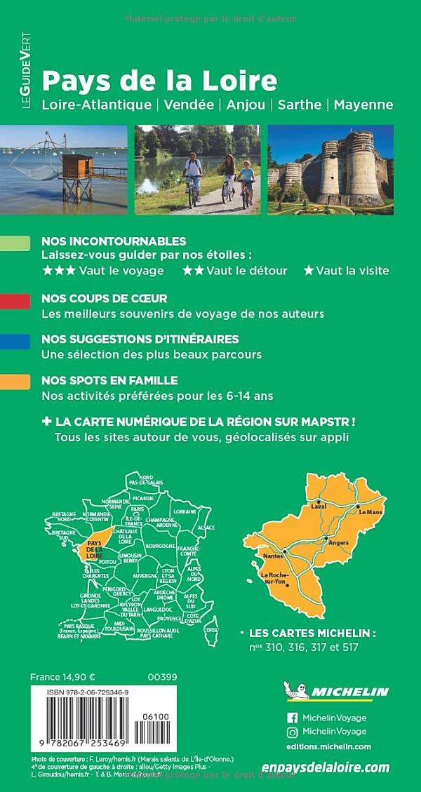 Pays de la Loire (Le Guide Vert)