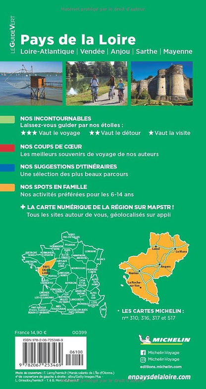Pays de la Loire (Le Guide Vert)