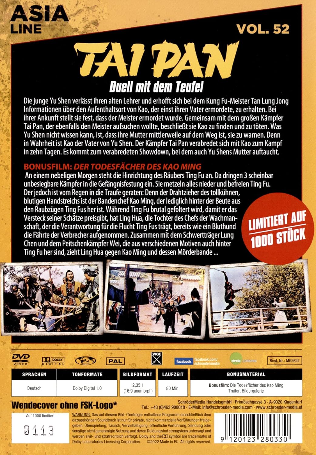 ASIA LINE - TAIPAN - DUELL MIT DEM TEUFEL