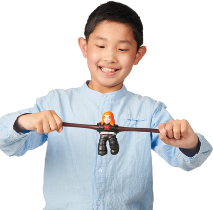 Heroes of Goo Jit Zu Marvel Hero Pack. Black Widow - Squishy 4.5" Tall