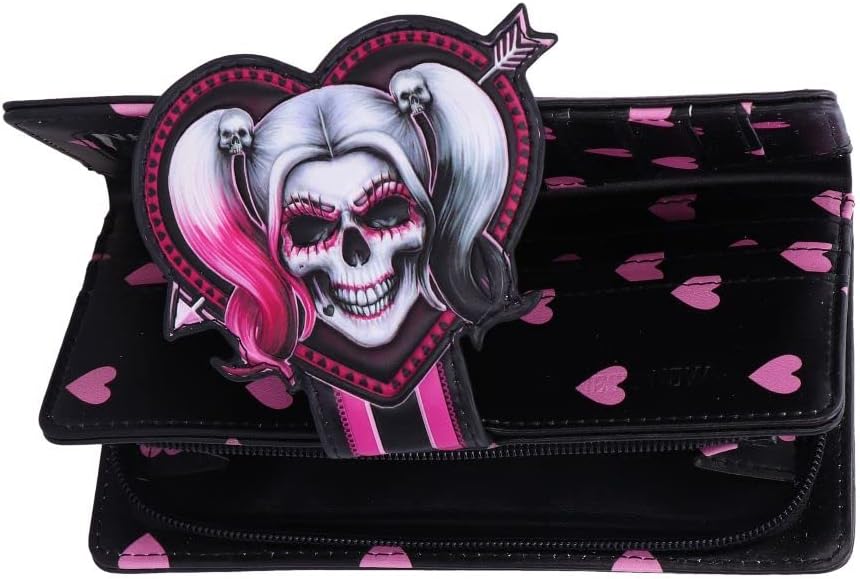 Nemesis Now Little Monster Embossed Purse Pink 18.5cm