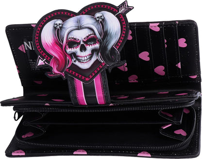 Nemesis Now Little Monster Embossed Purse Pink 18.5cm