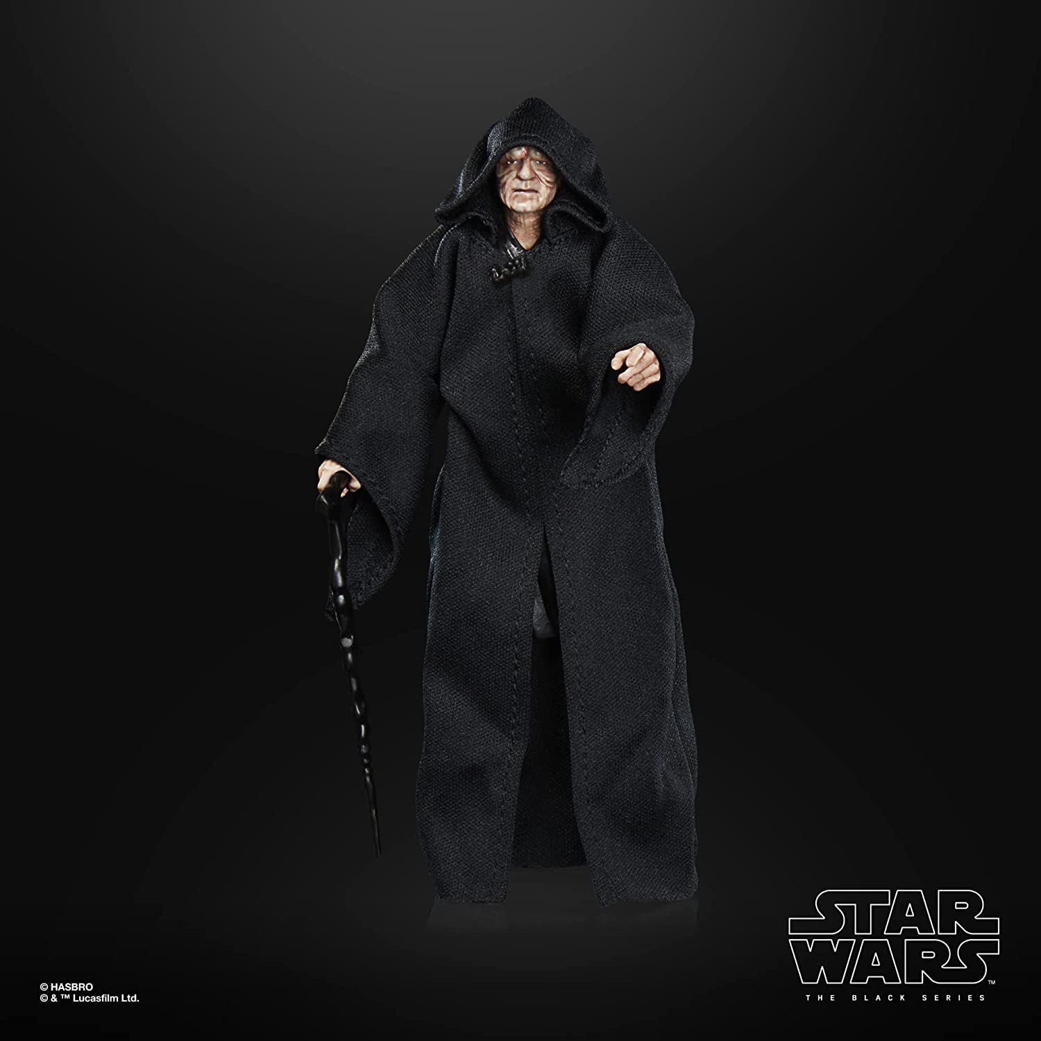 Hasbro Star Wars The Black Series Archive Emperor Palpatine Toy Scale Star Wars: Return of the Jedi Action Figure, Kids, Multicolor, One Size, 6-Inch