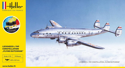 Maquette avion : Starter Kit : Lockheed L-749 Constellation Fliying Dutchman