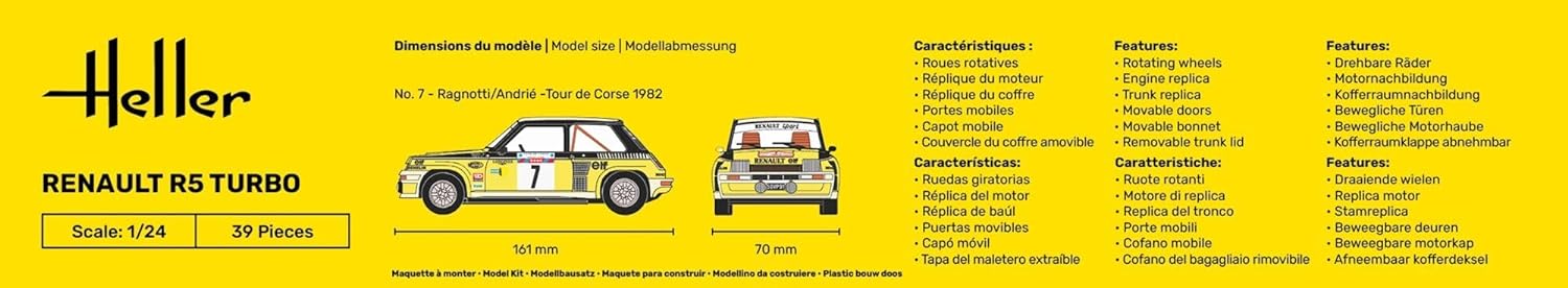 Heller HEL56717 Plastic Model kit, Various