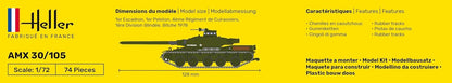 Heller HEL56899 Plastic Model kit, Gray