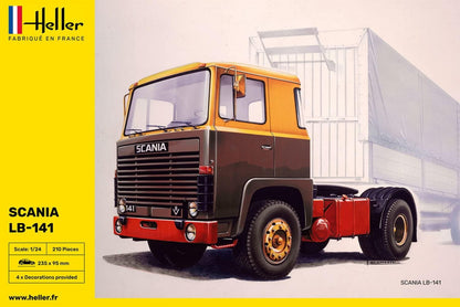 Heller HEL80772 Scania Model Kit, Various