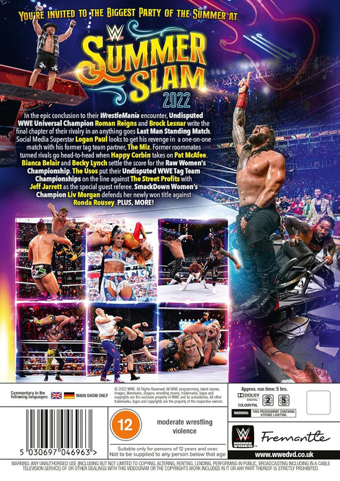 WWE: SummerSlam 2022