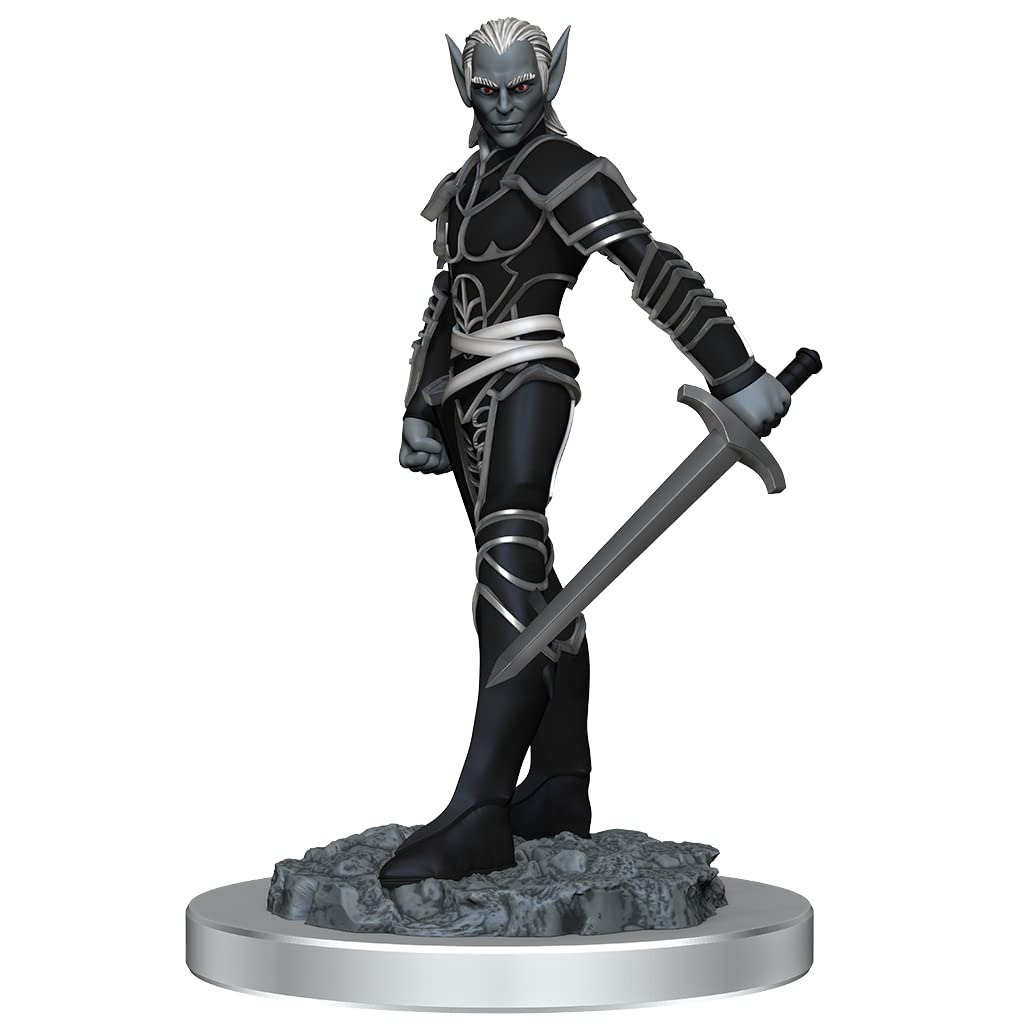 D&D Nolzur's Marvelous Unpainted Miniatures: Drow Fighters